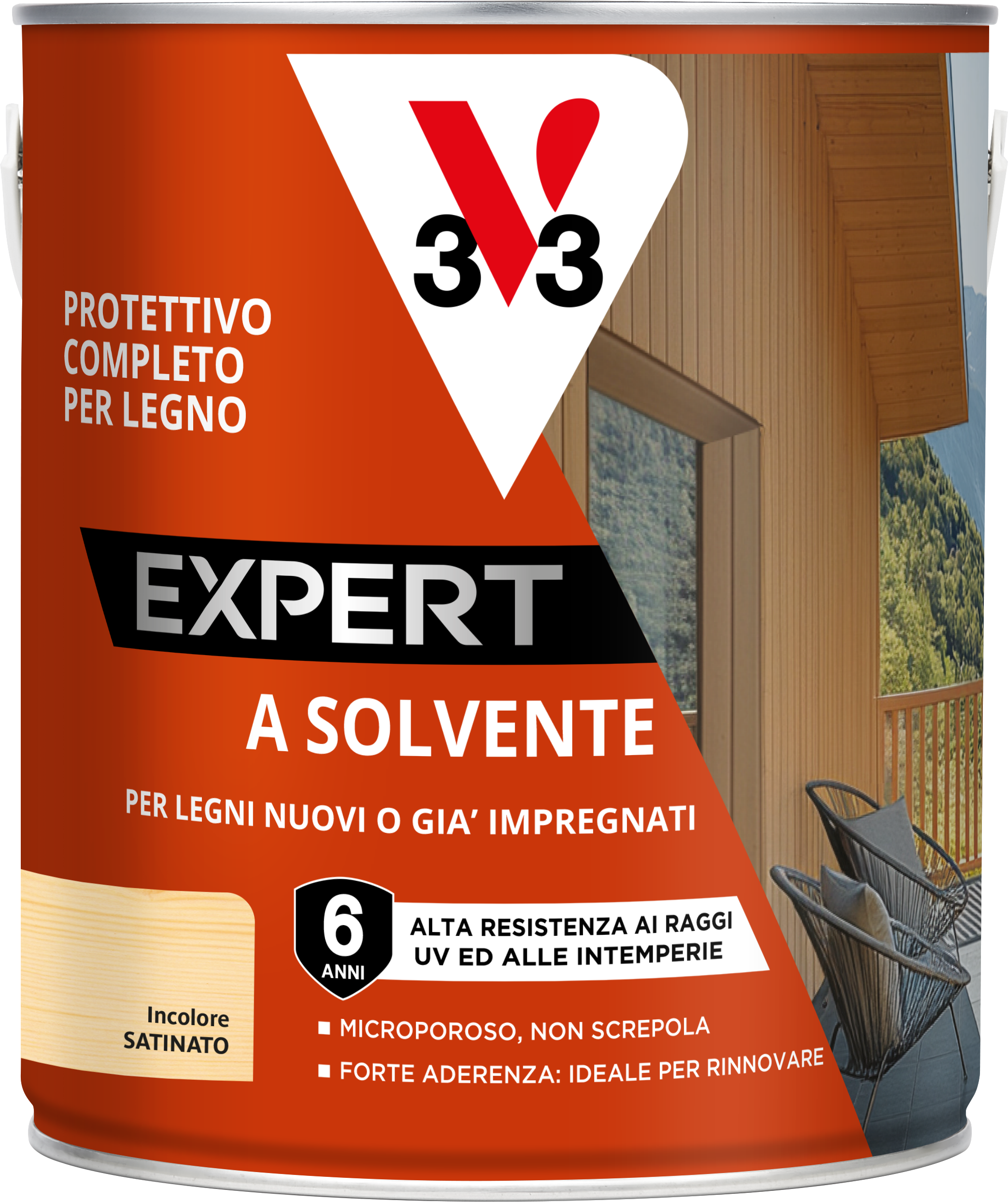 Impregnante Acqua Noce Medio Litri 3 - Foto 2