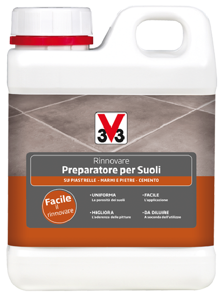 Detergente preparatore per suoli