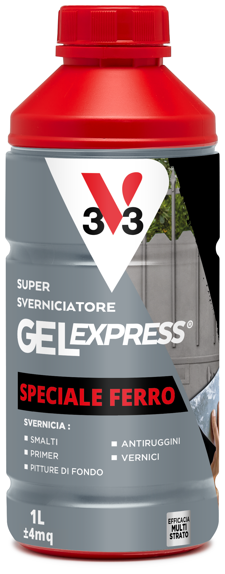 Sverniciatore Efficace Per Metallo – Rimuove Vernice In 5-10 Minuti, Fino A 12 Strati, 3 Pezzi
