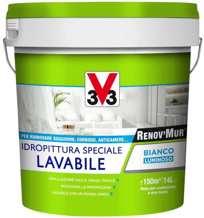 Renov'Mur idropittura lavabile