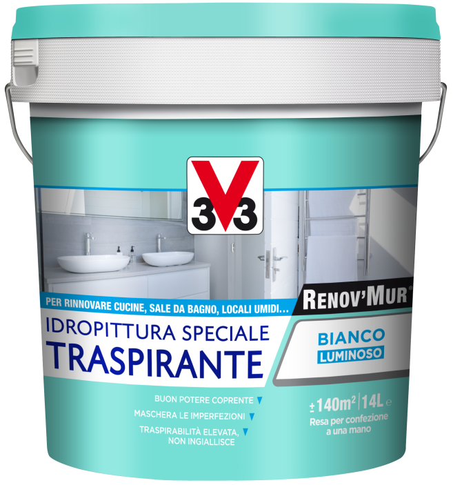 Renov'Mur idropittura traspirante